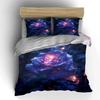 "Glowing Rose Decorative Set" Soft Comfortable Duvet Cover Bedding Set Included 1*Duvet Cover & 2*Pillowcases Gift