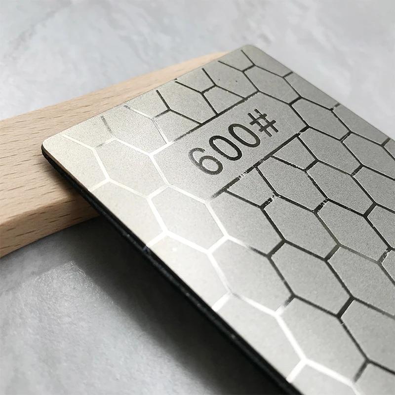 Diamond Knife Sharpening Stone Knife Sharpener Ultra-thin Honeycomb Surface Whetstone Grindstone Tool 400# 600# 1000# 1200#