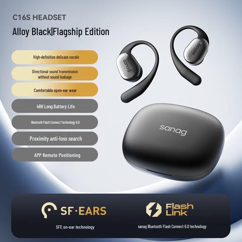 Saina S-C16S Open-Ear True Wireless Earbuds