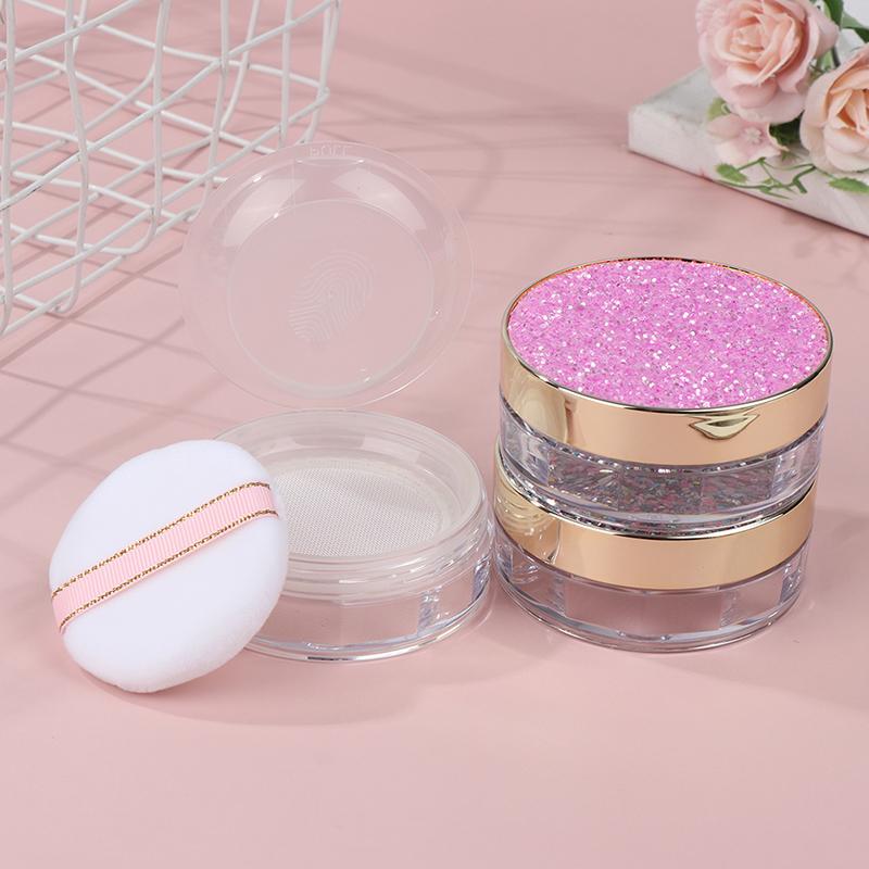 1Pc Empty Air Cushion Puff Box Portable Cosmetic Makeup Case Container With Powder Sponge For Bb Cream Foundation Diy Box