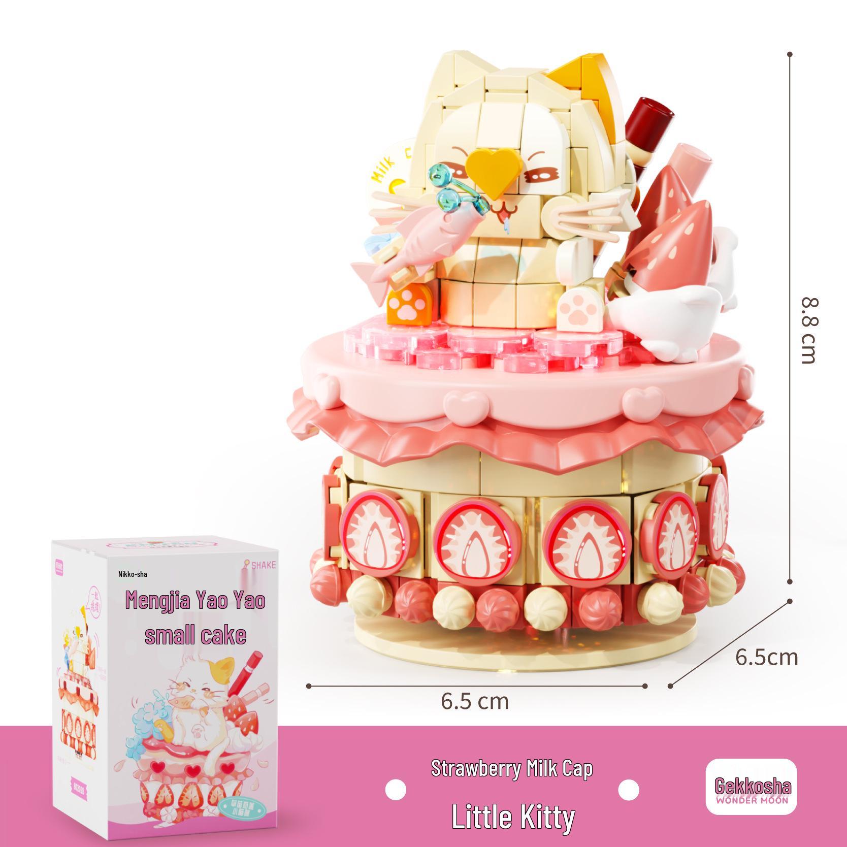 

Moonlight Society Серия домашних питомцев Мини-кондитерская Конструктор - Идеальный подарок на день рождения для девочек.