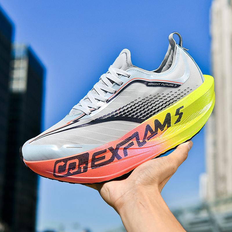 Męskie Specjalistyczne Buty do Biegania na Maratony z Płytką Węglową Oddychające Lekkie Damskie Wygodne Sportowe Antypoślizgowe Amortyzacja Stabilność Sneakersy