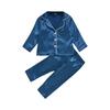 Kids' Long-Sleeve Top Set - Casual, Stylish & Versatile Children's Outfit