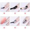 Neck Duster Brush Nail Art Dust Brush Large Nail Powder Brushes Hair Cleaing Brush for Removing Hair on Neck Multi