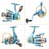 Spinning Reels Aluminum Spool  5.5:1 High Speed Smooth Drag Power 6.4KG Outdoors Fishing Tools