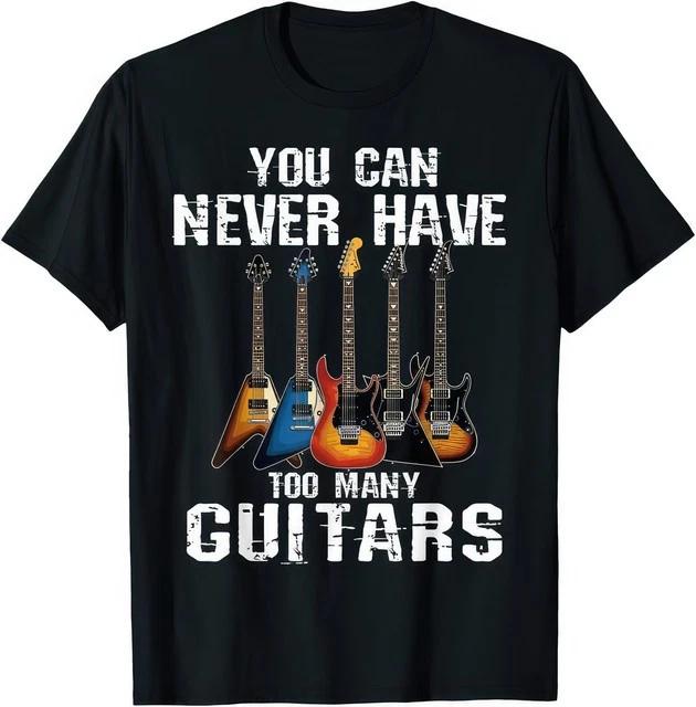 Love Guitar Band Guitarist Music Gift Rock Electric Guitar Graphic TShirt S