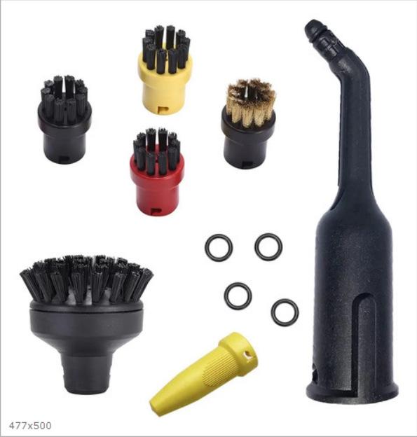 Cloth Mop Cover and Brush Set for Karcher SC1-SC5 Steam Cleaners