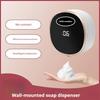 Wall Hang Intelligent Automatic Sensing Soap Dispenser Foam Wash Your Phone Household Hand Sanitizer Machine Bathroom Supplies