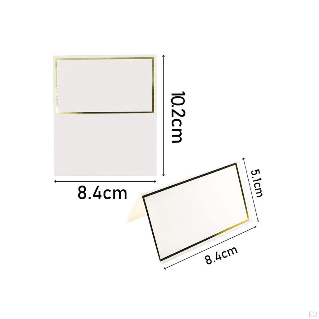 100 Count Cards for Seating Arrangements at Events