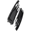 Fog Light Lamp Lower Grille Cover Compatible for Au-di A6 C7 C7.5 Sedan 2016 2017 2018 Black Grill 4G0807681AD 4G0807647T Car Accessories(1