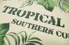 Arie Green Kitchen 45 X 220 Monstera Design Mat, Cm, Stain-Resistant, Easy-Cleaning PVC,