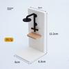 Simulation Dollhouse Miniature Bathroom Set  Kids Pretend Play Toy