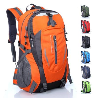 Outdoor Mountaineering Bag Men's and Women's Hiking Bag Travel Bag Waterproof, Lightweight Large-capacity Bag Sports Backpack 40L Cycling Bag
