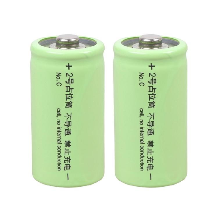 Manganese Steel LR14 C Dummy Battery Connector For Customizing Power Adapter Installation In LED Devices