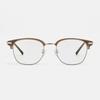 Byumaeb Cloud 2_Full Titanium Transparent Bottom Gold Square