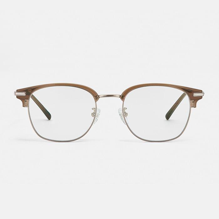 Byumaeb Cloud 2_Full Titanium Transparent Bottom Gold Square