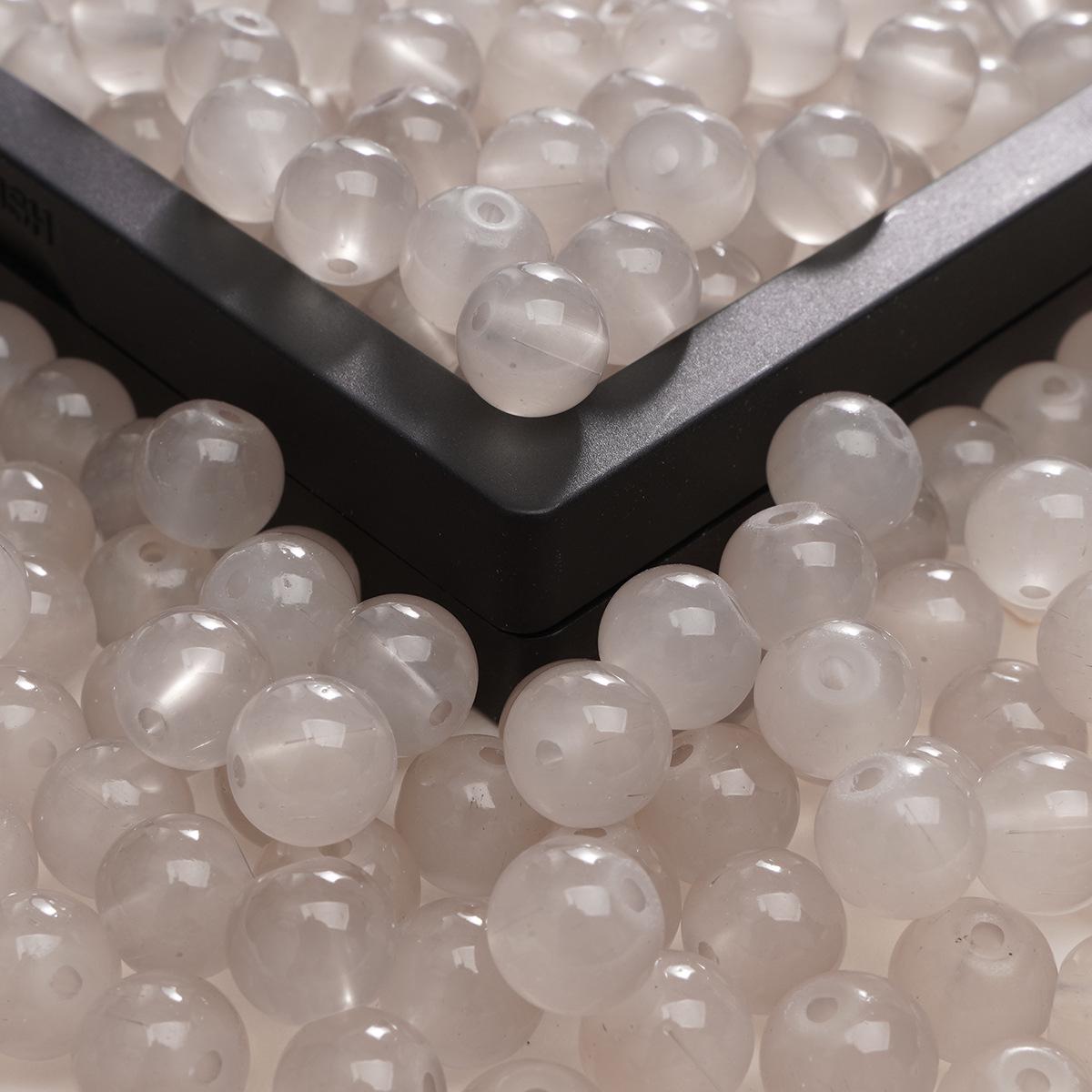 

Бусины из имитации нефрита 6 мм, однотонные, для изготовления украшений своими руками 6mm, Hole ~1mm, 50 pcs/pack