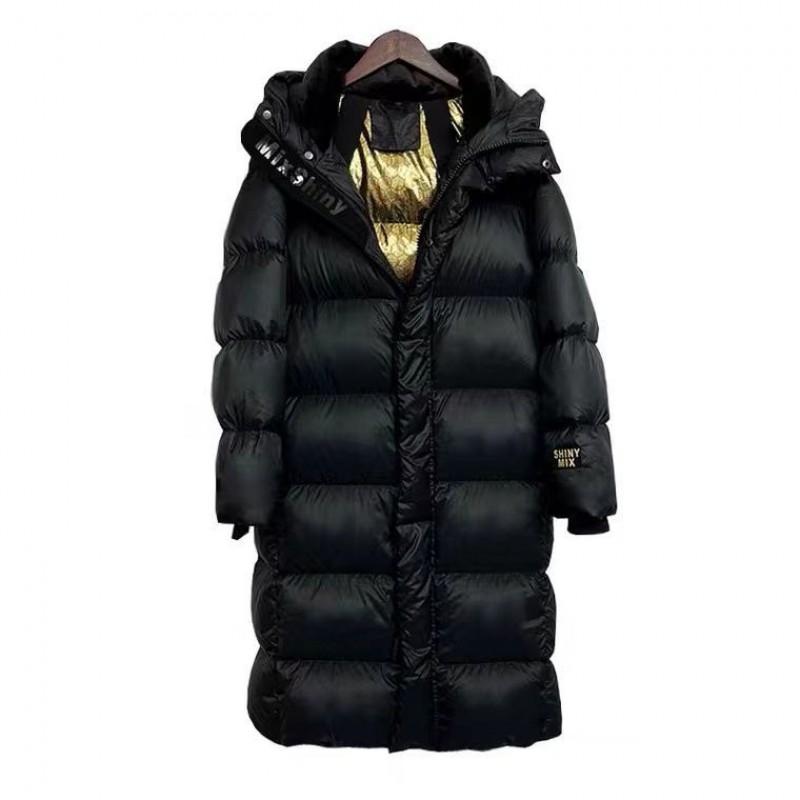 Womens Long Winter Down Coat With