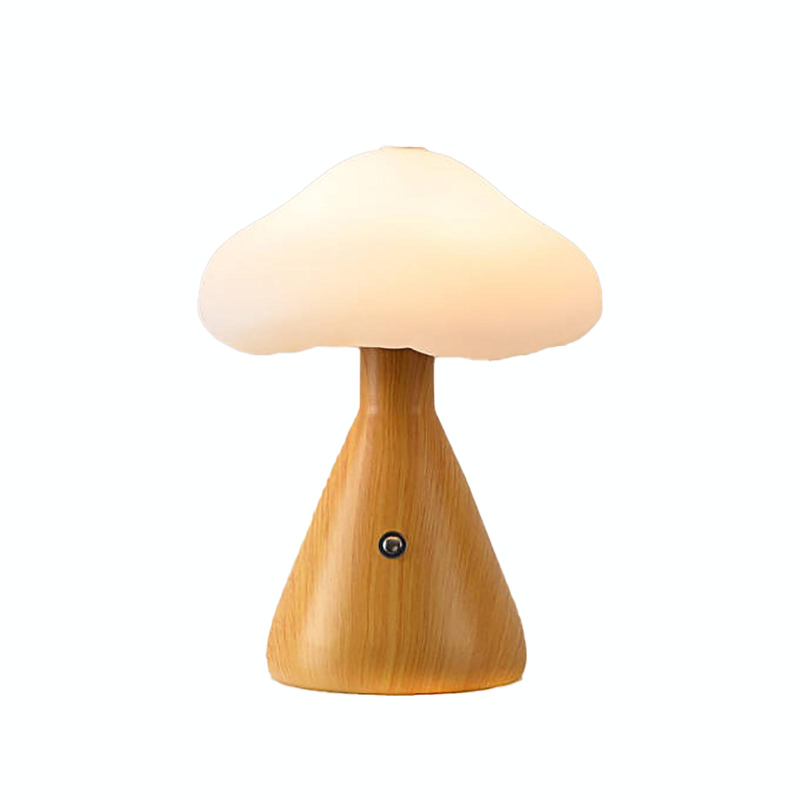 

Wood Grain Lamp, Bedside Lamp, 3-color Adjustable LED Nightlight. One Size