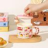 Creative Birthday Cake Mug Personalized Children's Cute Ceramic Water Cup Gift High-looking Coffee Cup Cartoon Cup
