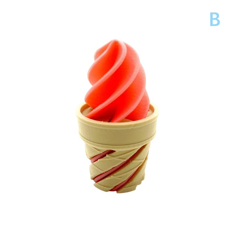 

Напечатанный на 3D-принтере спиральный конус для мороженого, игрушка-вихрь для мороженого, новинка и портативная игрушка для снятия стресса