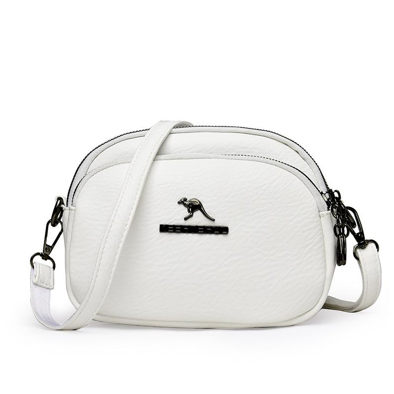 Mobile phone bag small bag women's fashion new change bag soft leather versatile medium mother bag women's messenger bag