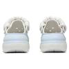 Crocs Classic Clog Warm Pudding EVA Refreshing Trend Graffiti Personality Unique Hole Shoes Unisex Pale Blue