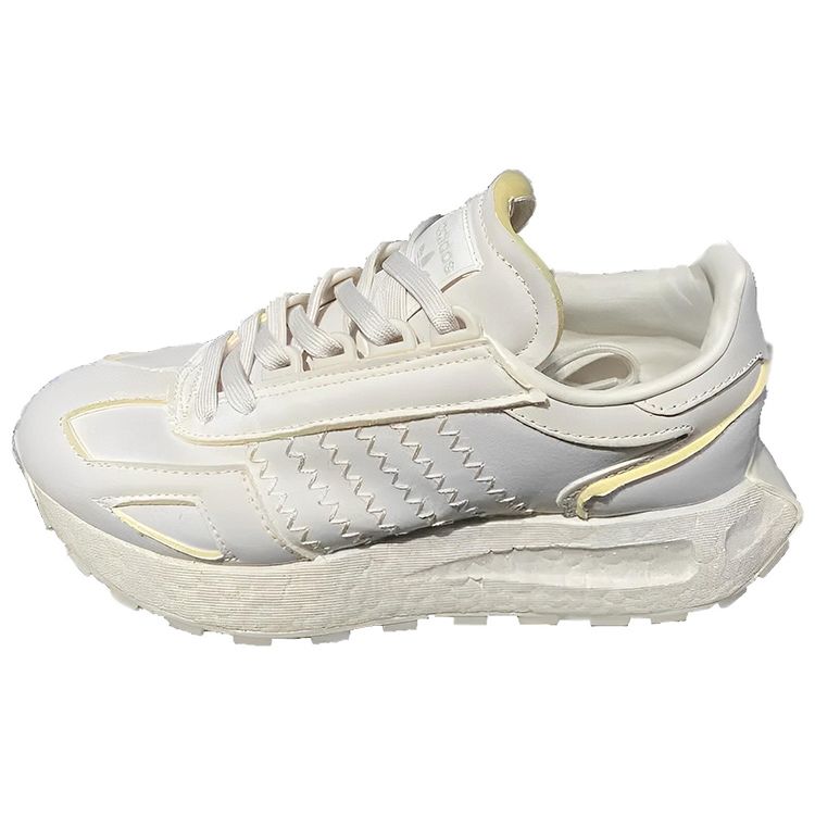 

Adidas Originals Retropy E5 Lace-Up Slip-Resistant Durable Lightweight Low-Top Lifestyle Casual Shoes Women sneaker Gray Yellow IF0423 36