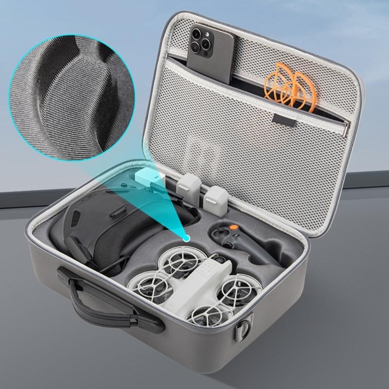 Travel Friendly Carrying Bag Organiser Case Large Capacity Storage Box for UAV with Shockproof Protections
