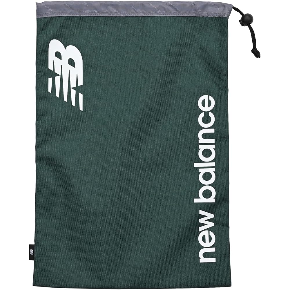 [New Balance] Shoe Bag, Drawstring Shoe Bag (AC9639O), Knapsack, Gym Bag, Shoe Case, NWG (Nightwatch Green) OSZ