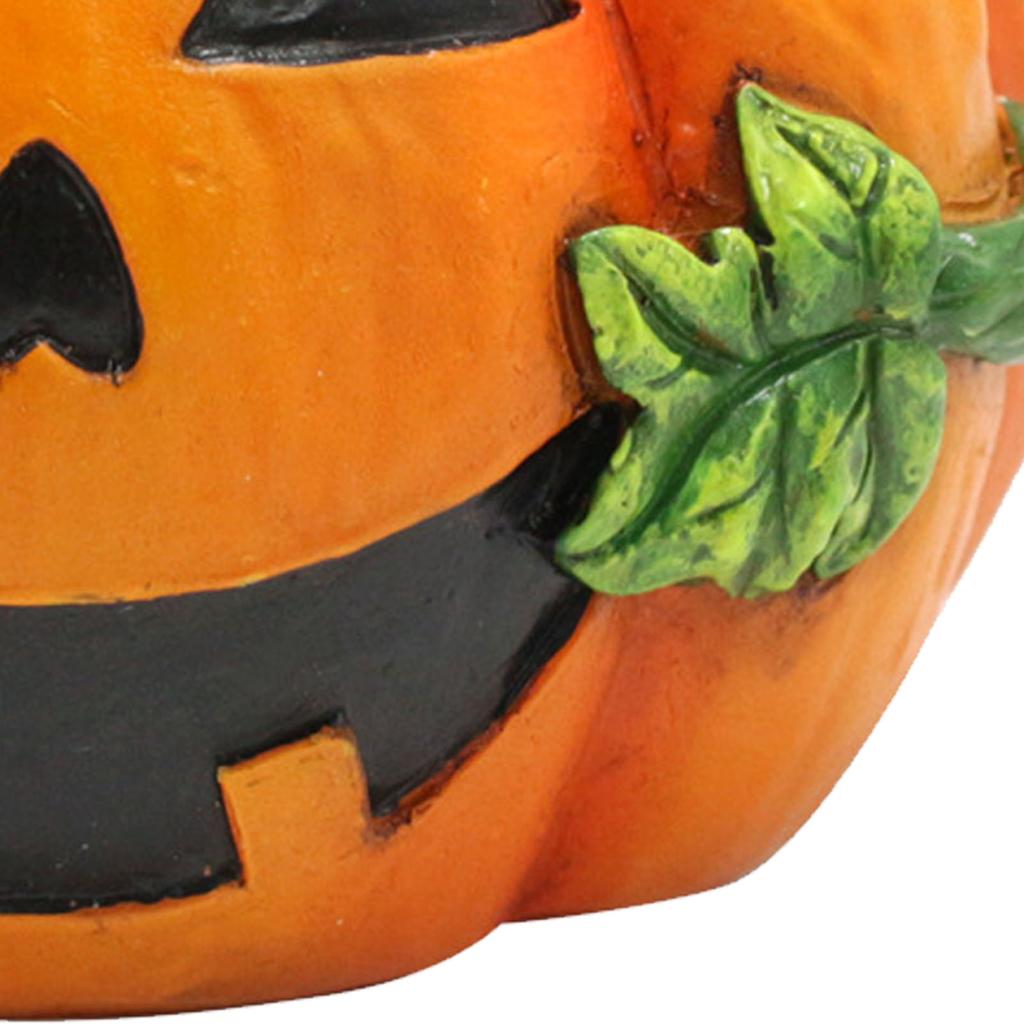 Kürbis Blumentopf Harz Kürbis Sukkulenten Blumentopf Pflanzgefäß Halloween Dekoration für Zuhause Büro