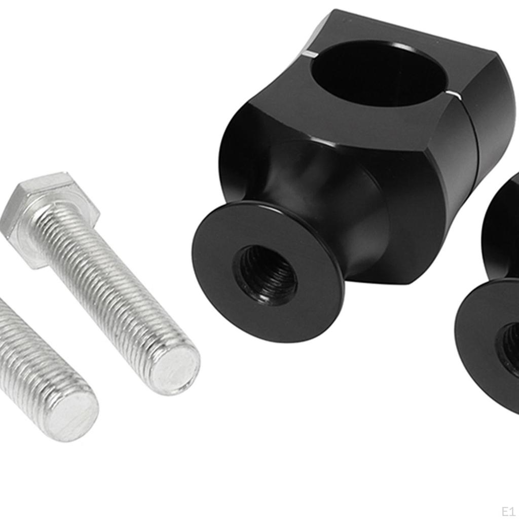 Motorcycle 7/8'' / 1'' Handlebar Riser Clamp Repalcment accessories