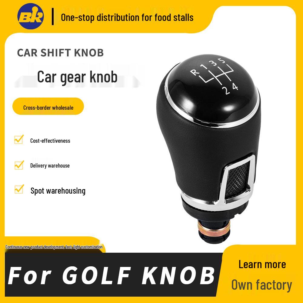 Volkswagen Golf/Jetta Leather Gear Shift Knob 6-speed