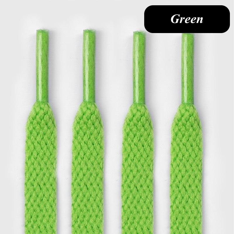 NEW Polyester Replacement Shoelaces Flat Shoe Laces Solid Color for Sneakers Canvas Shoes Casual Shoes
