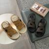 Sandálias de Verão Masculinas para Exterior de Duas Vias: Sapatos de Praia Antiderrapantes, Confortáveis e Respiráveis