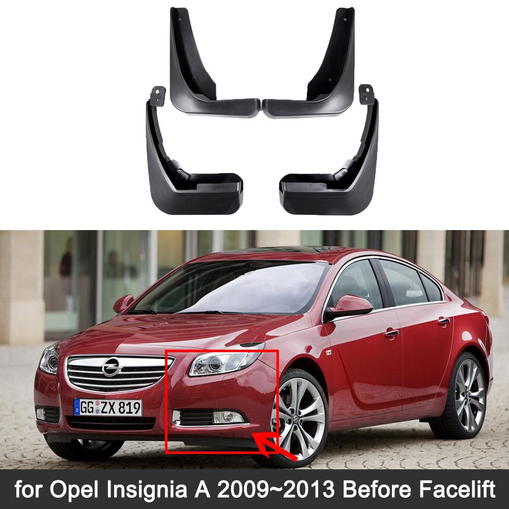 For Opel Ignia A Mk I G09 2009~2017 2013 2014 2015 2016 Mud Flaps Mudguards Splash Fender Guard Front Rear Wheels Accessories
