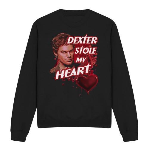 Dexter Unisex Adult Bloody Heart Sweatshirt