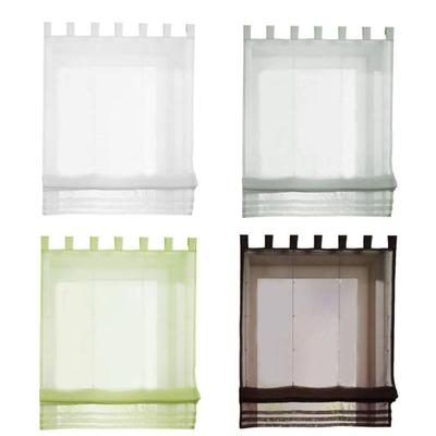 Elegant Roman Shade Light Filtering Window Roman Blind Solid Color Light Filtering For Study or Balcony, Adjustable