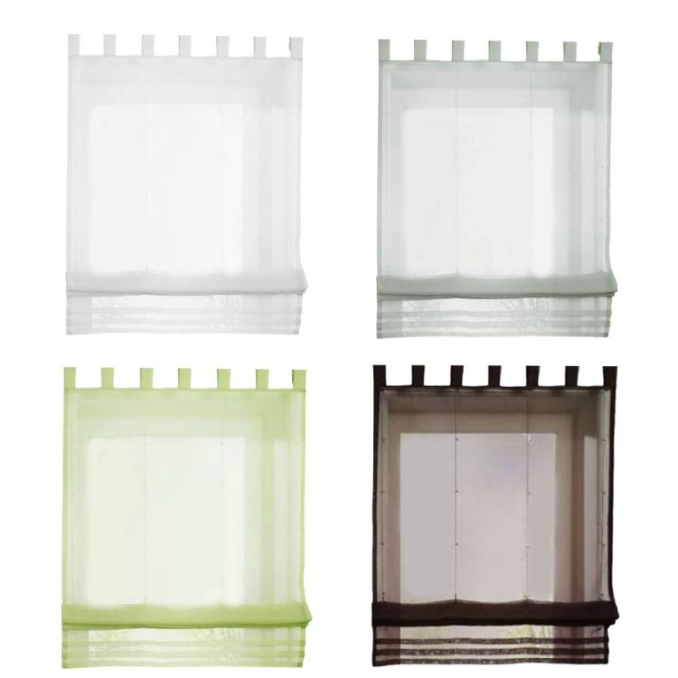 Elegant Roman Shade Light Filtering Window Roman Blind Solid Color Light Filtering For Study or Balcony, Adjustable