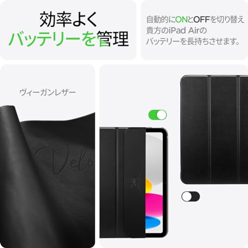 Spigen Case for iPad 11th Generation A16 (2025/11-inch) and iPad 10th Generation (2022/10.9-inch), Slim and Lightweight, with Stand, Apple Pencil Comp