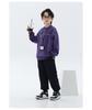 Boys' Thick Velvet Hoodie - 2025 Winter Collection: Warm, Trendy Long Sleeve Round Neck for Kids