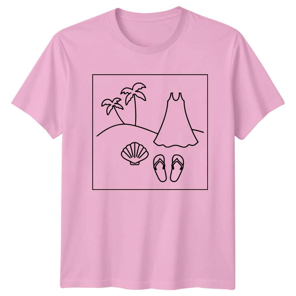 Beach Vacation Travel Ladies TShirt Unisexs Tee Graphic Unisex Top
