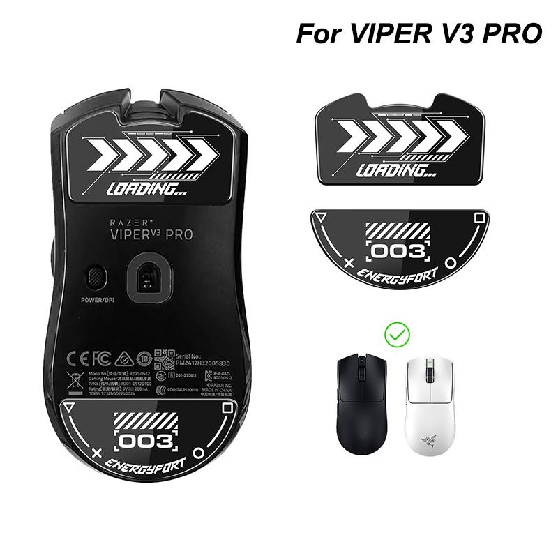 

Ножки для мыши, коньки, ультрапрочная безупречная стеклянная супербыстрая гладкая прочная подошва для игровой мыши Razer Viper V3 V2 Pro A2