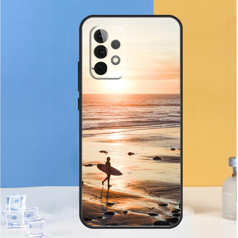 Surfing Wave For Samsung Galaxy A13 A33 A53 A36 A26 A05 A06 A16 A54 A34 A14 A32 A52 A55 A35 A15 A56 Case