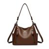 Dámská jednoduchá jednobarevná taška Tote Módní taška přes rameno Vícekapesní Ležérní denní crossbody taška Vhodná pro každodenní nošení a nakupování