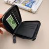 1Pc Men Wallets Leather Zipper Purse Man Slim Card Horders Quality Male Short Multi-Card Wallet Coin Pocket Purse