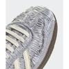 Caroline Hu x adidas Samba OG Saten Koleksiyonu - Gümüş Metalik Unisex Spor Ayakkabı Krem-Beyaz Kauçuk JP9283