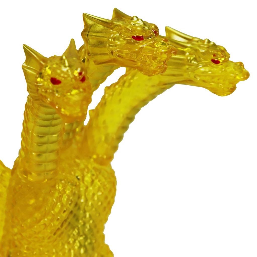 Character Content Production CCP Medium Size Series Godzilla EX Godzilla King Ghidorah King Ghidorah Clear Yellow Approximately 130mm PVC Figure (CCP)