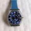 Used Swatch Quartz Watch Blue Battery Replaced (R8 July)