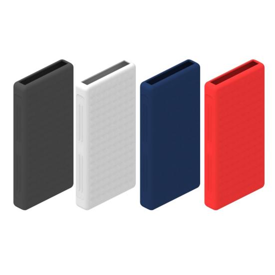 Protective Case Dirt-resistant Design 12000mAh CP12S Solid Color Silicone Mobile Power Cover